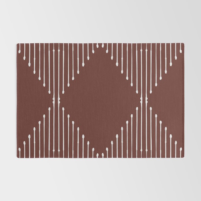 Geo (Red Wine) Rug Gallery Image 2