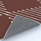 Geo (Red Wine) Rug Gallery Image 4