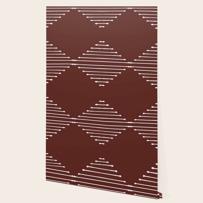 Geo (Red Wine) Wallpaper Gallery Image 2