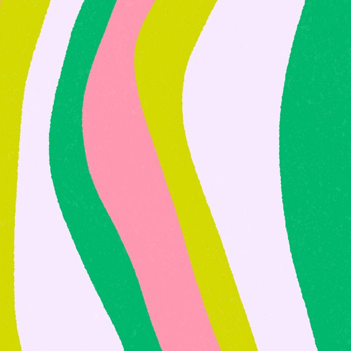 Retro Ribbon Stripes Coffee Mug Gallery Image 2