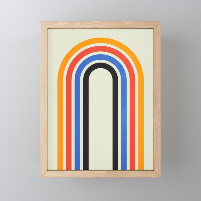 Bauhaus Arches Mini Art Print Gallery Image 1