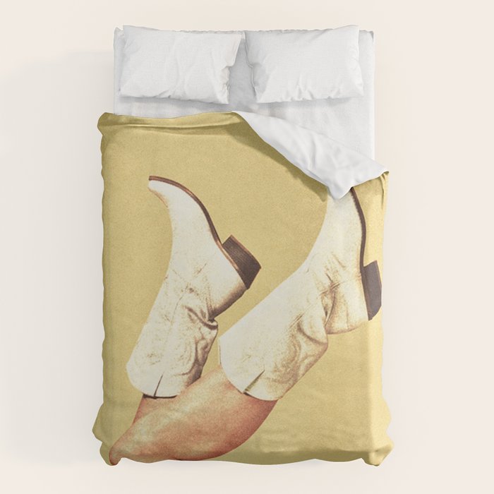These Boots - Yellow Duvet Cover Gallery Image 6
