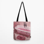 MAGIC BATHROOM | pink | pastel | shower | aesthetic | meme | funny | girly | positive | glitter  Tote Bag Gallery Image 2