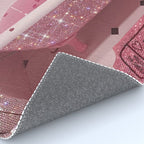 MAGIC BATHROOM | pink | pastel | shower | aesthetic | meme | funny | girly | positive | glitter  Rug Gallery Image 4