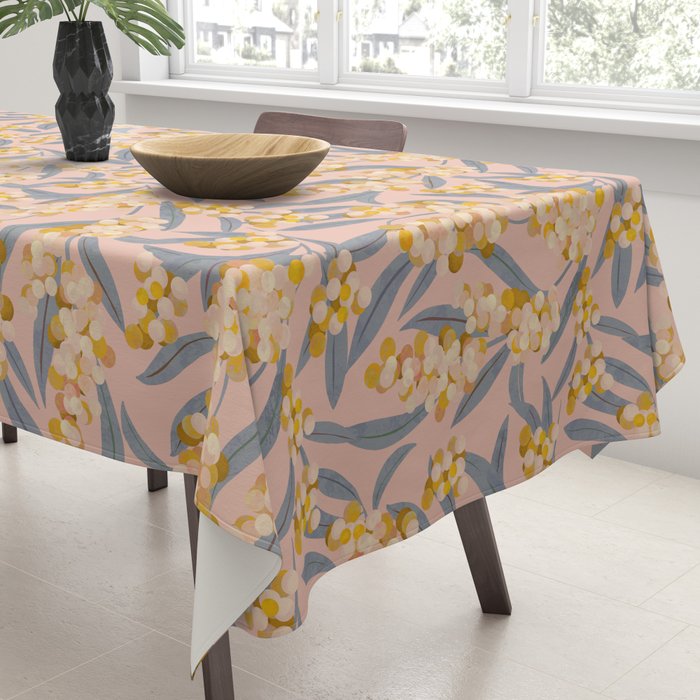  Acacia retinoides plant Tablecloth Gallery Image 3