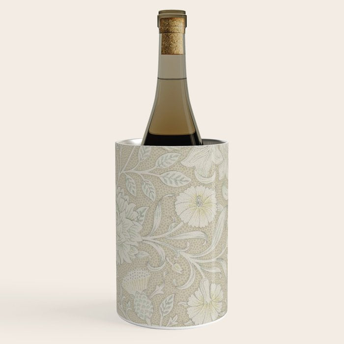 William Morris Vintage Double Bough Cream Pewter Wine Chiller Gallery Image 1