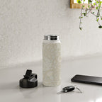 William Morris Vintage Double Bough Cream Pewter Water Bottle Gallery Image 4