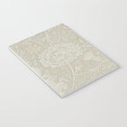 William Morris Vintage Double Bough Cream Pewter Notebook Gallery Image 3