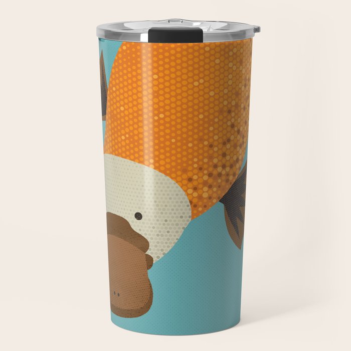 Whimsy Platypus Travel Mug Gallery Image 1
