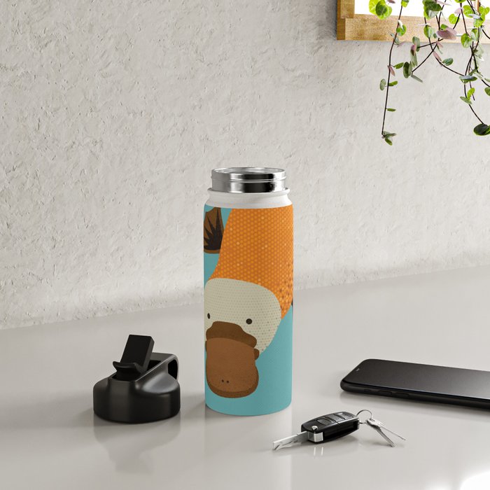 Whimsy Platypus Water Bottle Gallery Image 4