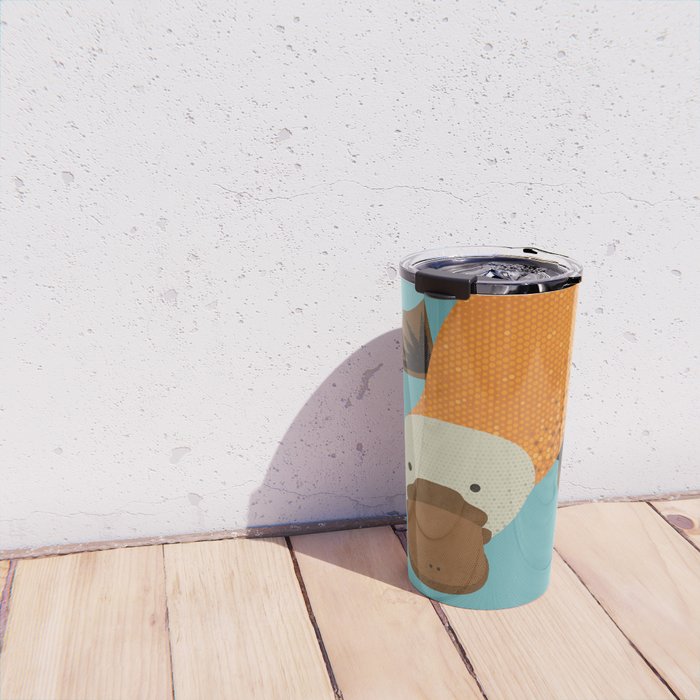 Whimsy Platypus Travel Mug Gallery Image 4