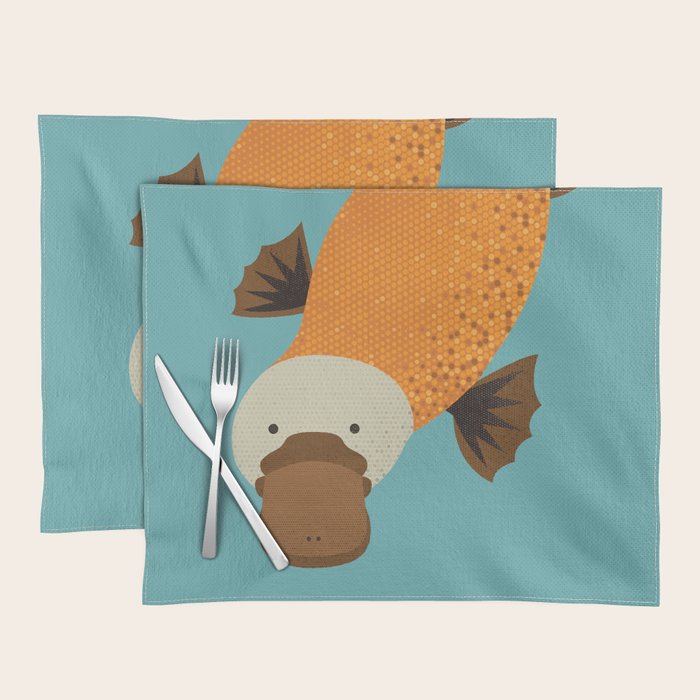 Whimsy Platypus Placemat Gallery Image 1