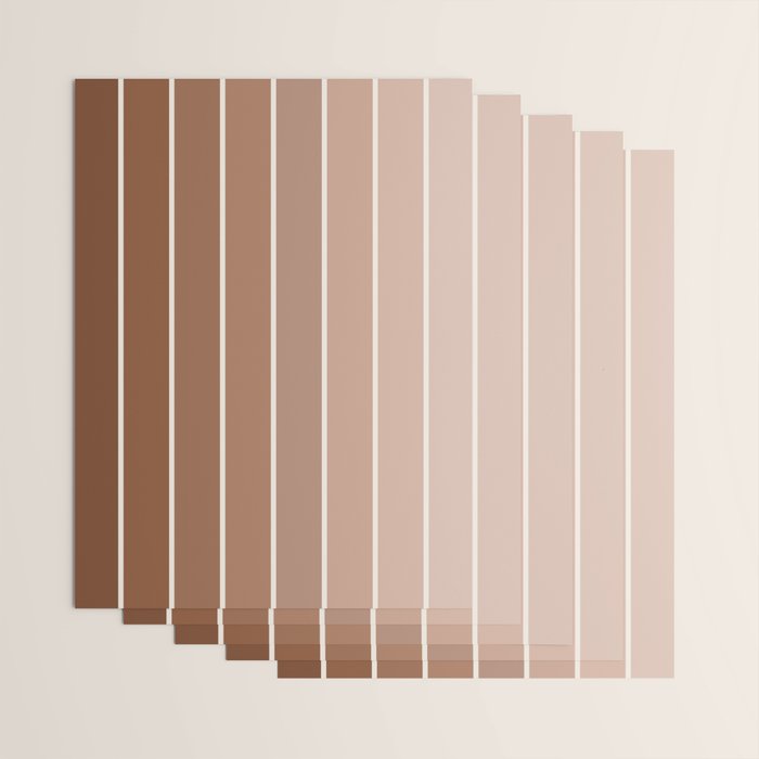 Gradient Arch XII Earthy Neutral Mid Century Modern Rainbow Wrapping Paper Gallery Image 3