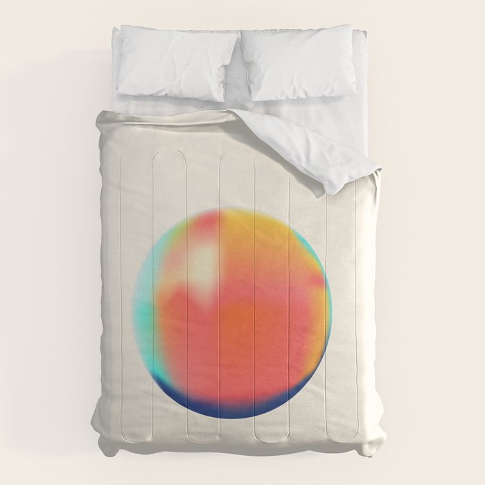 Bright Gradient Sphere  Comforter Gallery Image 6