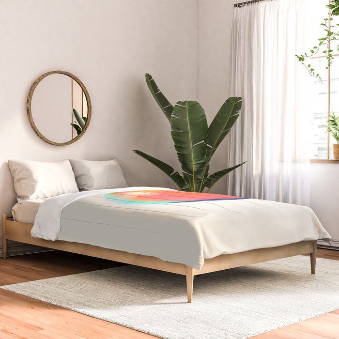 Bright Gradient Sphere  Comforter Gallery Image 2