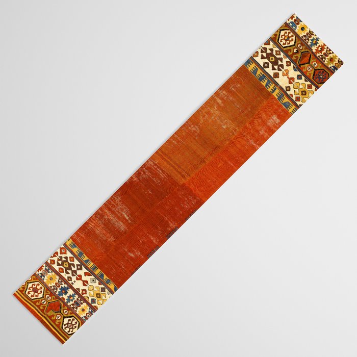 Karapinar Konya Central Anatolian Kilim Print Table Runner Gallery Image 3