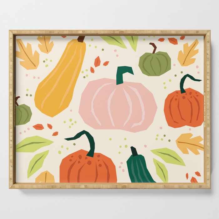 Pumpkins Serving Tray Gallery Image 1