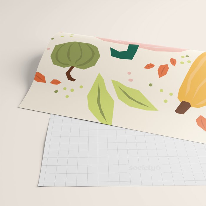 Pumpkins Wrapping Paper Gallery Image 2