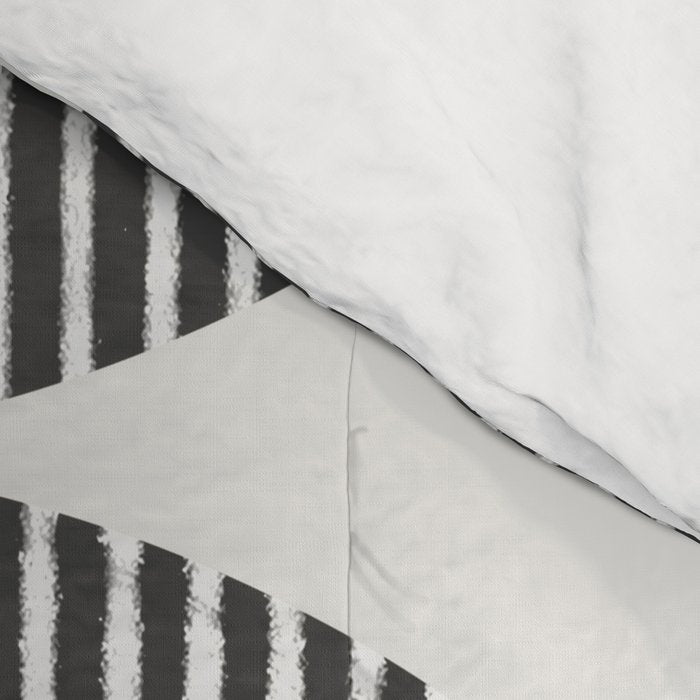 Mid Century Paper Graphic_01 Comforter Gallery Image 4
