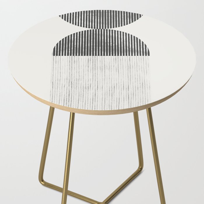 Mid Century Paper Graphic_01 Side Table Gallery Image 2