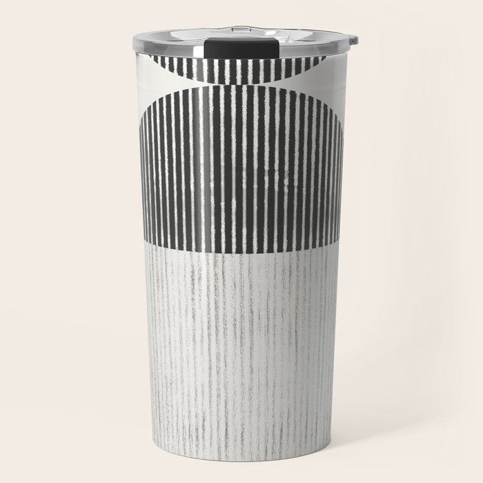 Mid Century Paper Graphic_01 Travel Mug Gallery Image 1