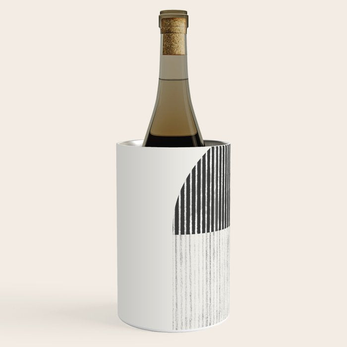 Mid Century Paper Graphic_01 Wine Chiller Gallery Image 2