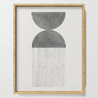 Mid Century Paper Graphic_01 Serving Tray Gallery Image 1