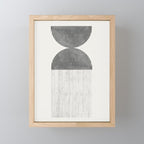 Mid Century Paper Graphic_01 Mini Art Print Gallery Image 1