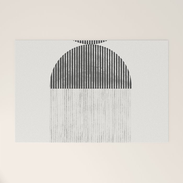 Mid Century Paper Graphic_01 Welcome Mat Gallery Image 1