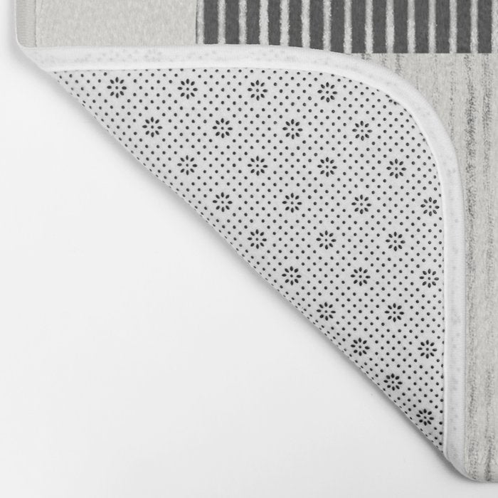Mid Century Paper Graphic_01 Bath Mat Gallery Image 2