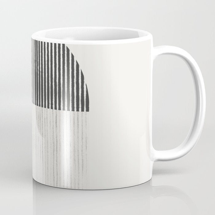 Mid Century Paper Graphic_01 Coffee Mug Gallery Image 1