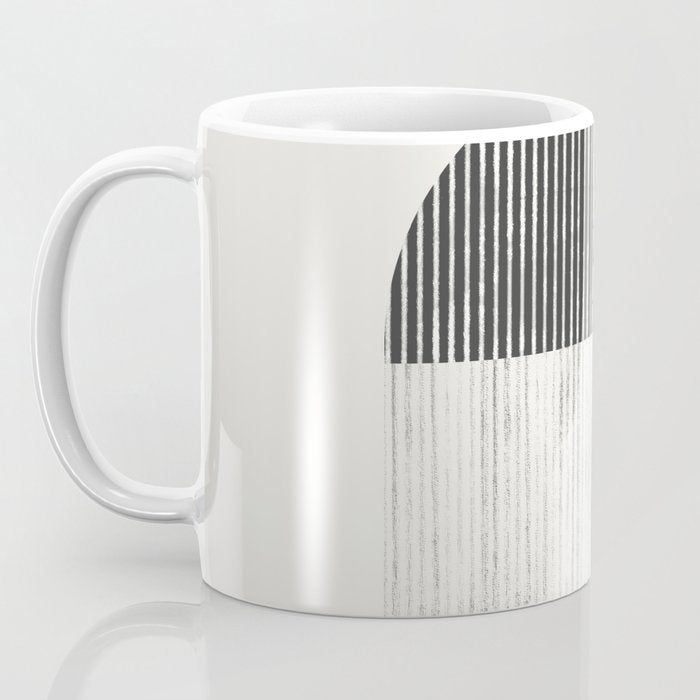 Mid Century Paper Graphic_01 Coffee Mug Gallery Image 3