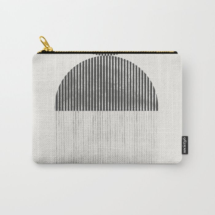 Mid Century Paper Graphic_01 Carry All Pouch Gallery Image 1