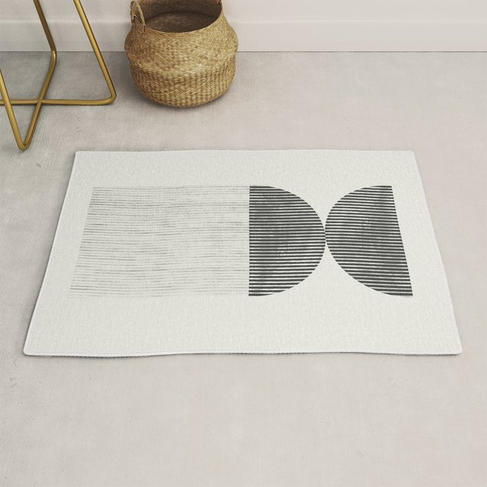 Mid Century Paper Graphic_01 Rug Gallery Image 1
