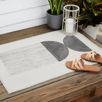 Mid Century Paper Graphic_01 Outdoor Rug Gallery Image 2