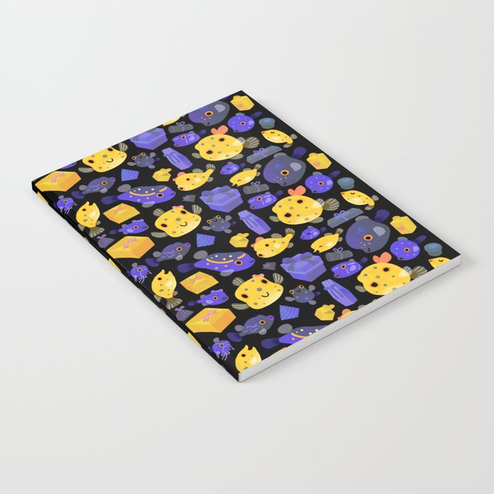 Boxfish - black Notebook Gallery Image 2