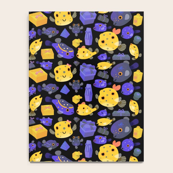 Boxfish - black Notebook Gallery Image 4