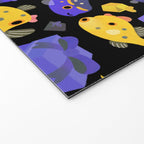 Boxfish - black Welcome Mat Gallery Image 2