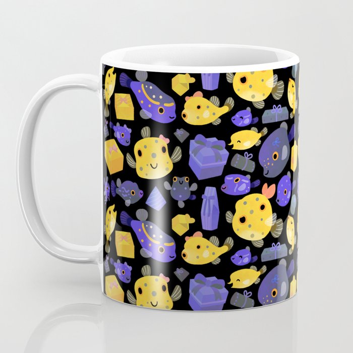 Boxfish - black Coffee Mug Gallery Image 3