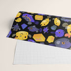 Boxfish - black Wrapping Paper Gallery Image 2