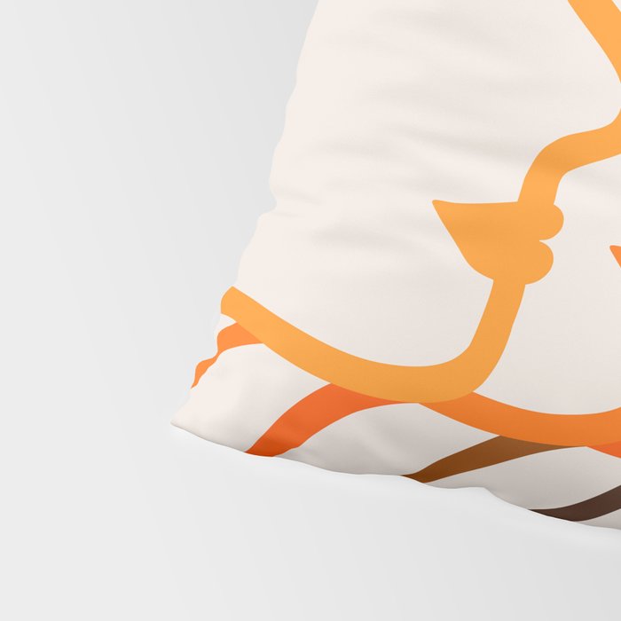 Golden Silhouettes Pillow Sham Gallery Image 4