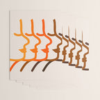 Golden Silhouettes Wrapping Paper Gallery Image 3