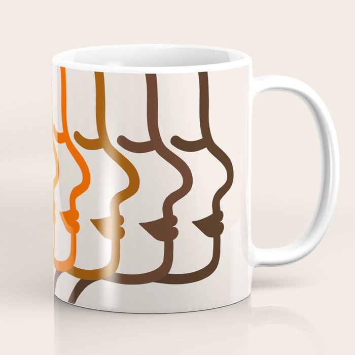 Golden Silhouettes Coffee Mug Gallery Image 1
