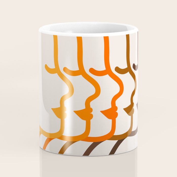 Golden Silhouettes Coffee Mug Gallery Image 4