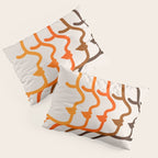Golden Silhouettes Pillow Sham Gallery Image 3