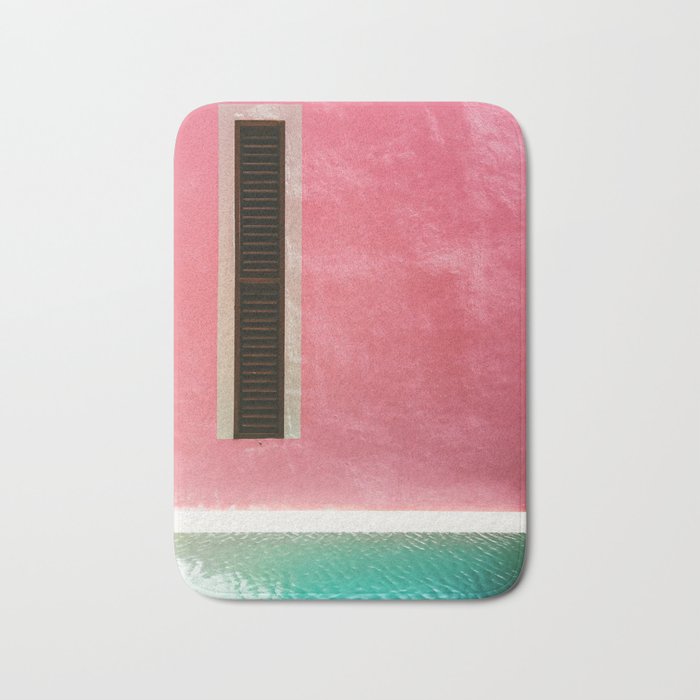 Mexican Pink. Rosa Mexicano. Bath Mat Gallery Image 1