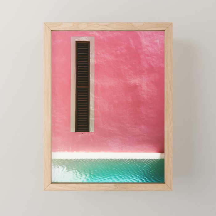 Mexican Pink. Rosa Mexicano. Mini Art Print Gallery Image 1