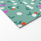 Dainty Blooms Pattern - Sage Green Welcome Mat Gallery Image 2
