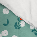 Dainty Blooms Pattern - Sage Green Comforter Gallery Image 4