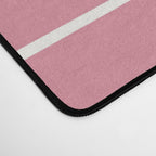Minimal Arch XVIII 90s Pink Modern Geometric Lines Desk Mat Gallery Image 4